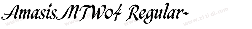 AmasisMTW04 Regular字体转换
